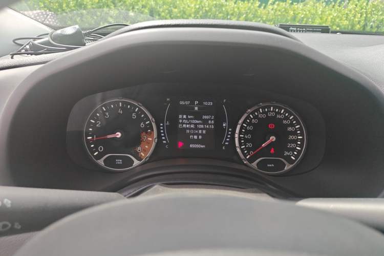Used Jeep Renegade 2018 Connected Large Screen Version 180T Automatic High-Energy Edition Instrument Cluster