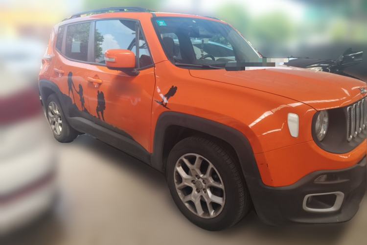 Used Jeep Renegade 2018 Connected Large Screen Version 180T Automatic Jingneng Version Front Right 45 Deg