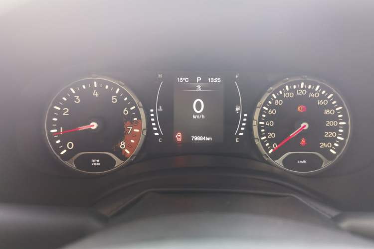 Used Jeep Renegade 2018 Connected Large Screen Version 180T Automatic High-Energy Edition Instrument Cluster