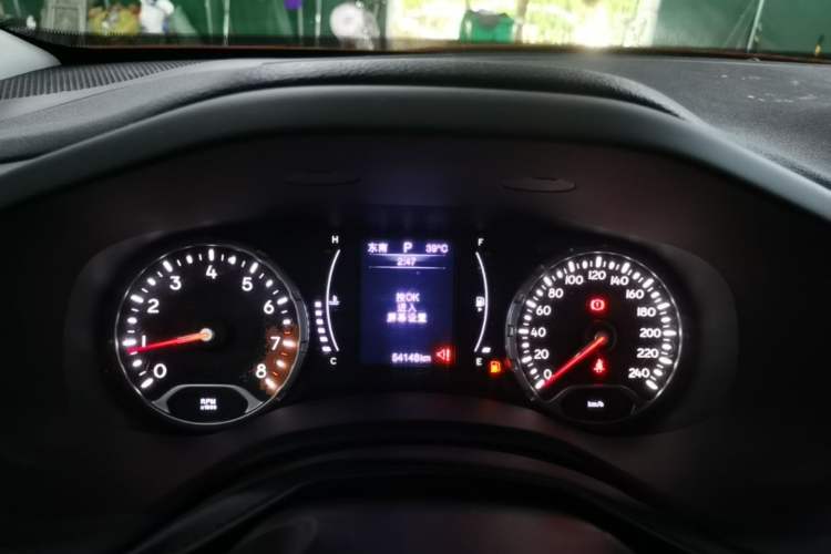 Used Jeep Renegade 2018 Connected Large Screen Version 180TS Automatic High-Energy Edition Instrument Cluster