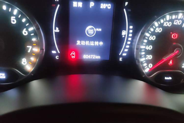 Used Jeep Renegade 2018 Connected Large Screen Version 180T Automatic Jingneng Version Odometer Close Up