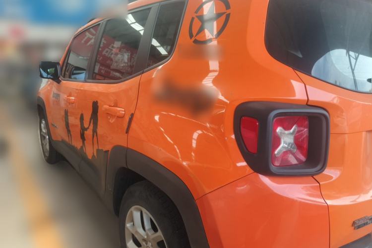 Used Jeep Renegade 2018 Connected Large Screen Version 180T Automatic Jingneng Version Rear Left 45 Deg