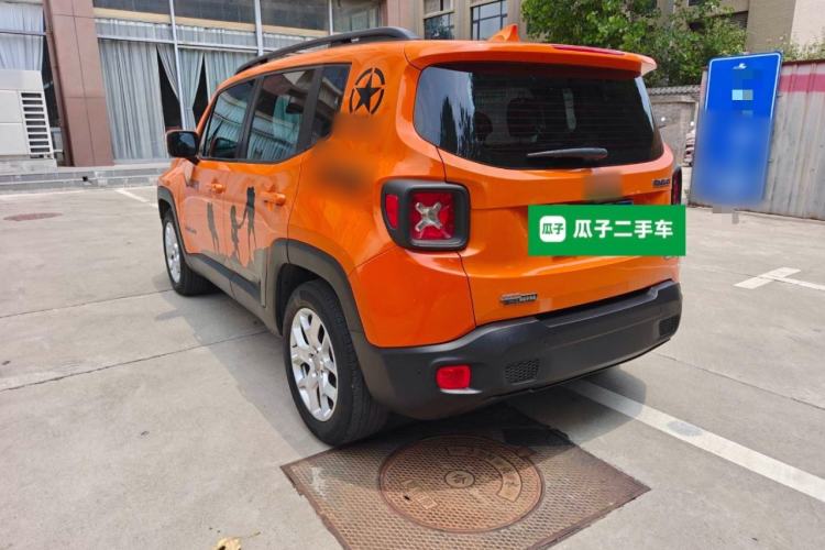 Used Jeep Renegade 2018 Connected Large Screen Version 180T Automatic Jingneng Version Rear Left 45 Deg