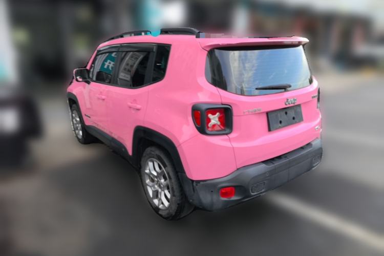 Used Jeep Renegade 2018 Connected Large Screen Version 180TS Automatic High-Energy Edition Rear Left 45 Deg