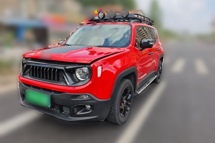 Used Jeep Renegade 2018 Connected Large Screen Version 180T Automatic High-Energy Edition Guazi used car, China used car export, Used car for sale, Used  cars, Cheapest cars for sale