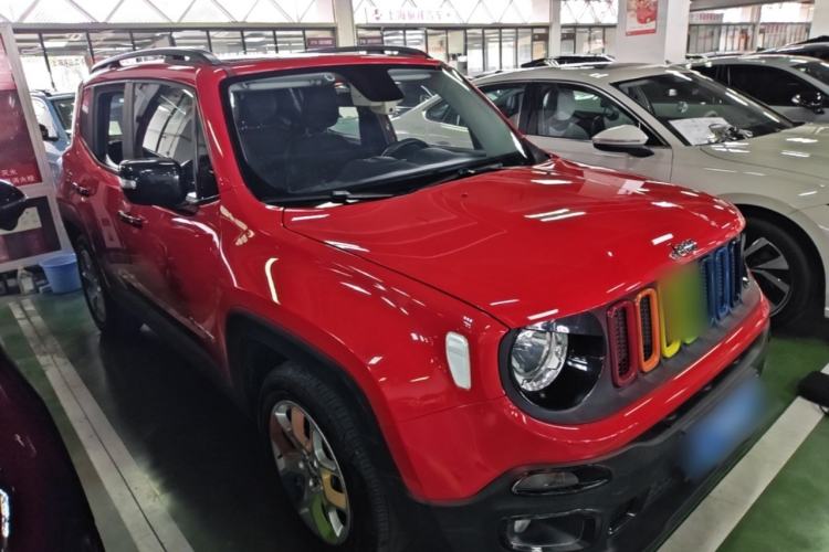 Used Jeep Renegade 2018 Connected Large Screen Version 180T Automatic Jingneng Version Front Right 45 Deg