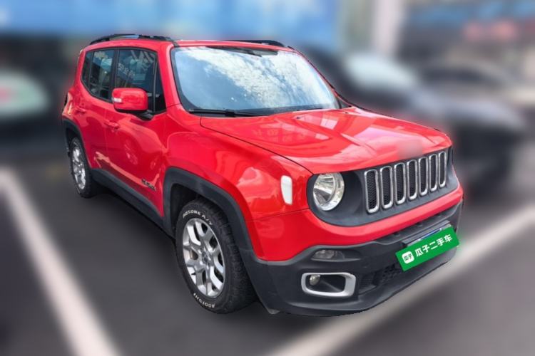 Used Jeep Renegade 2018 Connected Large Screen Version 180T Automatic High-Energy Edition Front Right 45 Deg