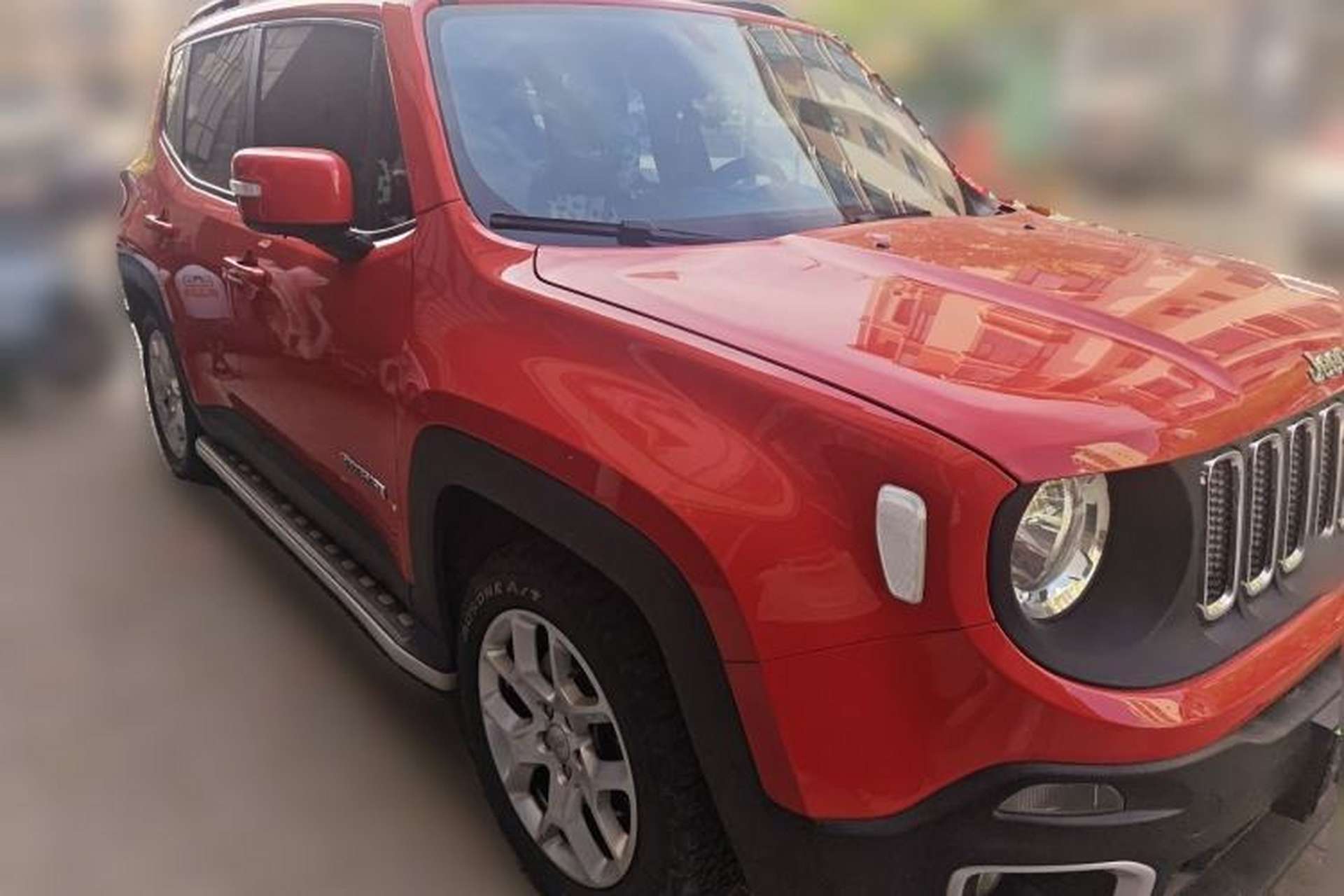 Used Jeep Renegade 2018 Connected Large Screen Version 180T Automatic High-Energy Edition Front Right 45 Deg