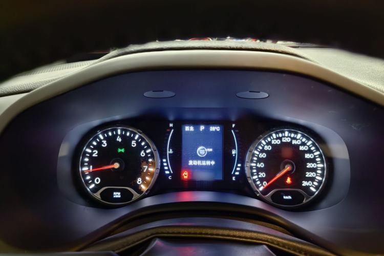 Used Jeep Renegade 2018 Connected Large Screen Version 180T Automatic Jingneng Version Instrument Cluster