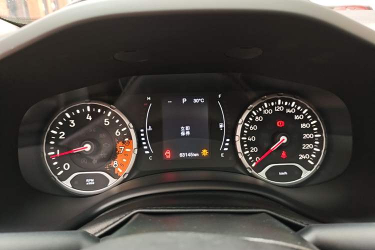 Used Jeep Renegade 2018 Connected Large Screen Version 180T Automatic High-Energy Edition Instrument Cluster