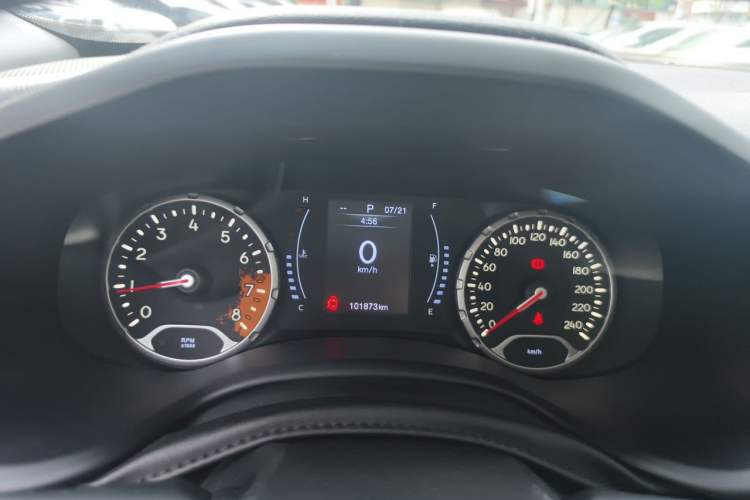 Used Jeep Renegade 2018 Connected Large Screen Version 180T Automatic High-Energy Edition Instrument Cluster