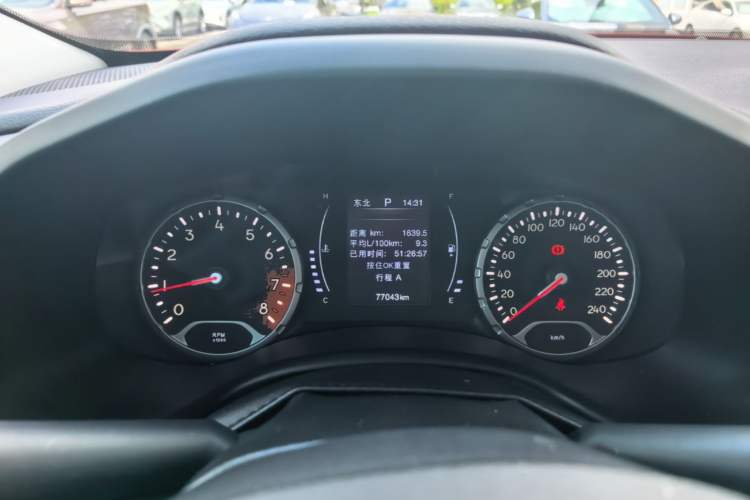 Used Jeep Renegade 2018 Connected Large Screen Version 180T Automatic High-Energy Edition Instrument Cluster