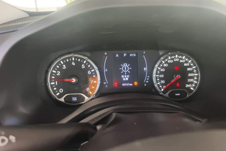 Used Jeep Renegade 2018 Connected Large Screen Version 180T Automatic High-Energy Edition Instrument Cluster