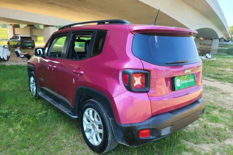 Used Jeep Renegade 2018 Connected Large Screen Version 180T Automatic High-Energy Edition Rear Left 45 Deg