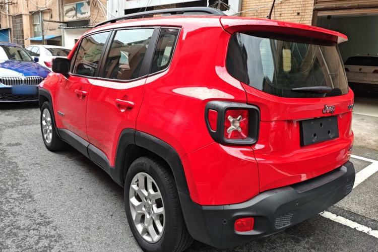 Used Jeep Renegade 2018 Connected Large Screen Version 180T Automatic High-Energy Edition Rear Left 45 Deg