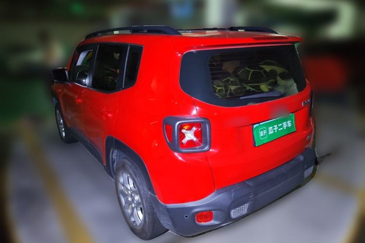 Used Jeep Renegade 2018 Connected Large Screen Version 180TS Automatic High-Energy Edition Rear Left 45 Deg