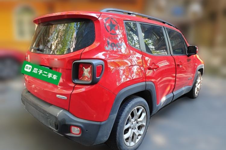 Used Jeep Renegade 2018 Connected Large Screen Version 180T Automatic High-Energy Edition Rear Right 45 Deg
