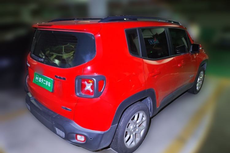 Used Jeep Renegade 2018 Connected Large Screen Version 180TS Automatic High-Energy Edition Rear Right 45 Deg
