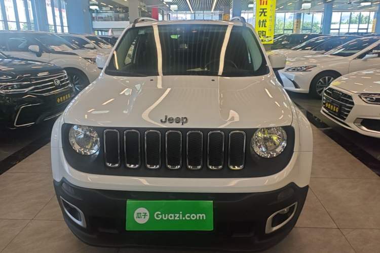 Used Jeep Renegade 2018 Connected Large Screen Version 180T Automatic High-Energy Edition Front