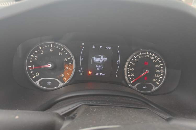 Used Jeep Renegade 2018 Connected Large Screen Version 180T Automatic High-Energy Edition Instrument Cluster