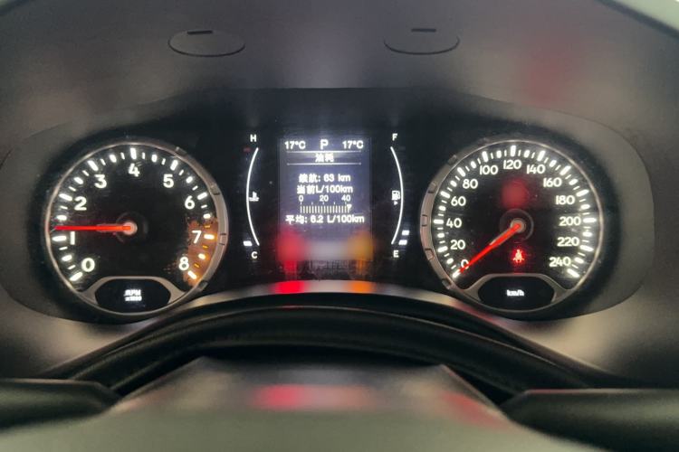 Used Jeep Renegade 2018 Connected Large Screen Version 180T Automatic Kinetic Edition+ Instrument Cluster