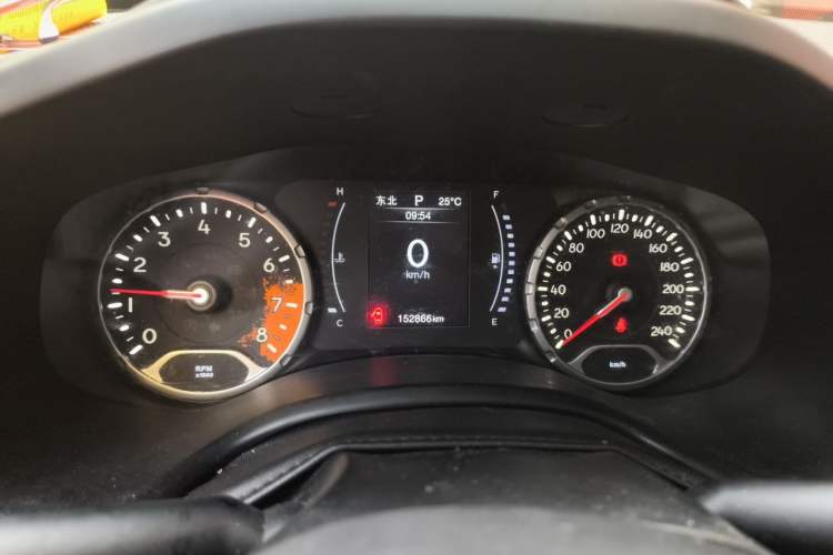 Used Jeep Renegade 2018 Connected Large Screen Version 180T Automatic High-Energy Edition Instrument Cluster