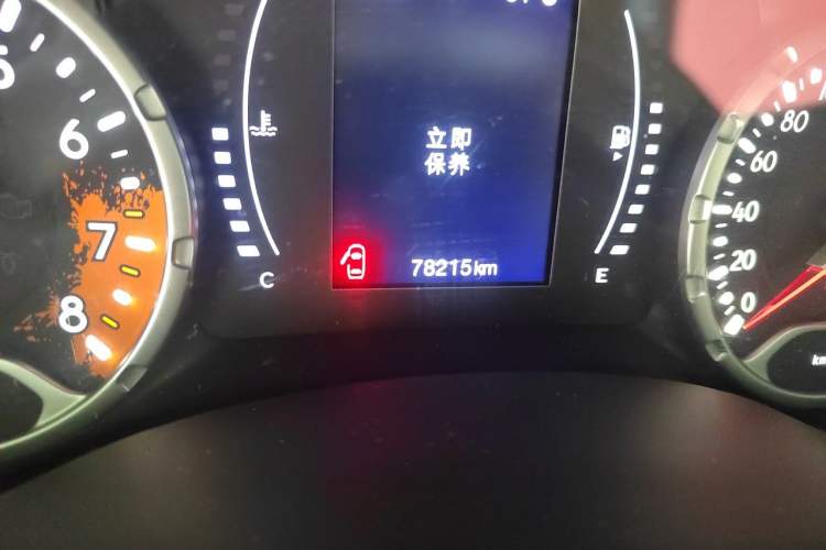 Used Jeep Renegade 2018 Connected Large Screen Version 180T Automatic Jingneng Version Odometer Close Up