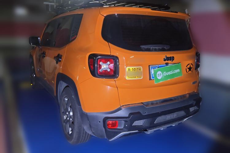 Used Jeep Renegade 2018 Connected Large Screen Version 180T Automatic High-Energy Edition Rear Left 45 Deg