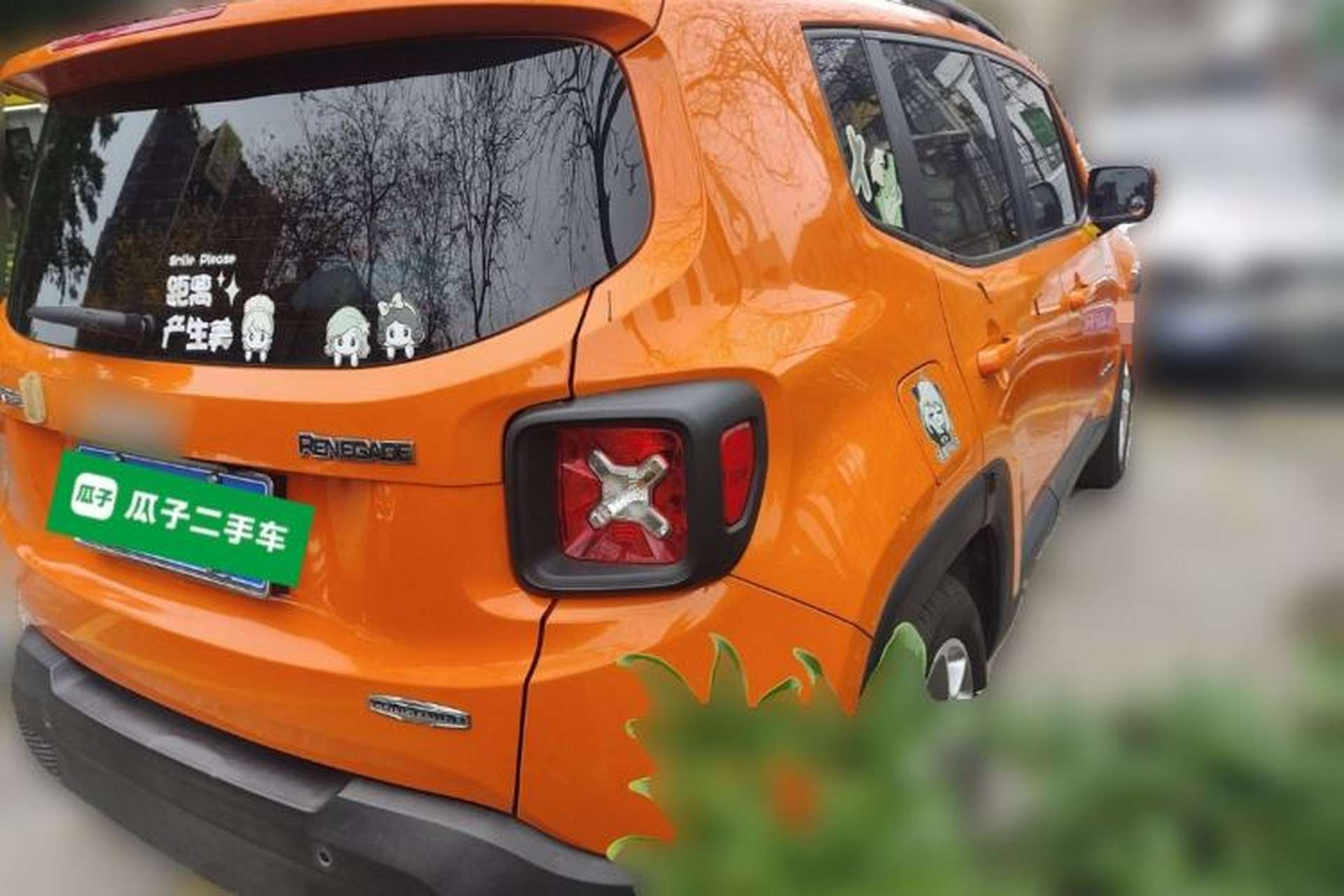 Used Jeep Renegade 2018 Connected Large Screen Version 180T Automatic High-Energy Edition Rear Right 45 Deg