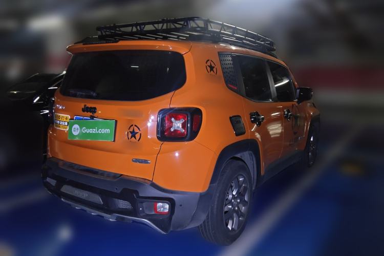 Used Jeep Renegade 2018 Connected Large Screen Version 180T Automatic High-Energy Edition Rear Right 45 Deg
