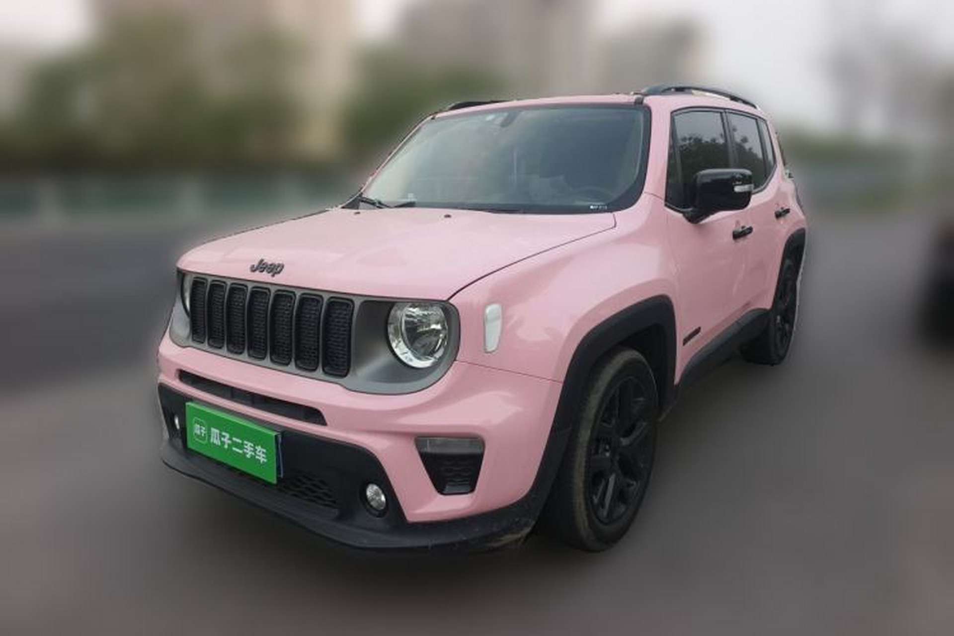 Used Jeep Renegade 2019 220T Automatic Night Eagle Edition Front Left 45 Deg