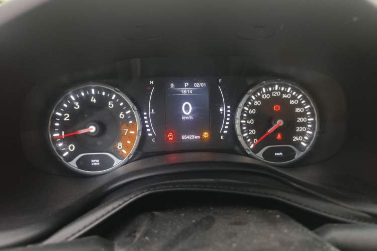 Used Jeep Renegade 2019 220T Automatic Night Eagle Edition Instrument Cluster