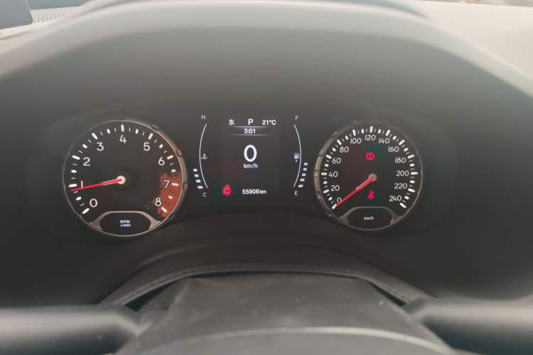 Used Jeep Renegade 2019 220T Automatic Leading Edition Instrument Cluster