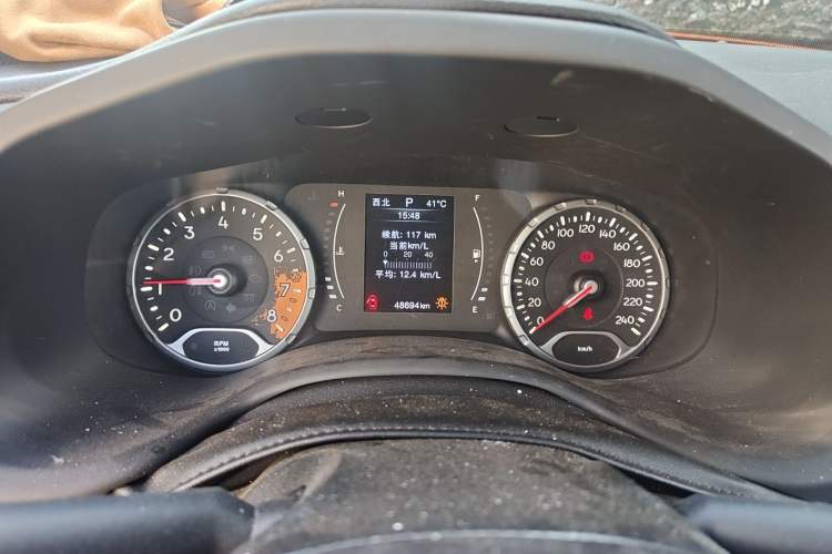 Used Jeep Renegade 2019 220T Automatic Leading Edition Instrument Cluster