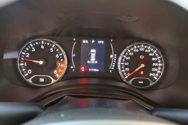 Used Jeep Renegade 2019 220T Automatic Elite Edition Instrument Cluster