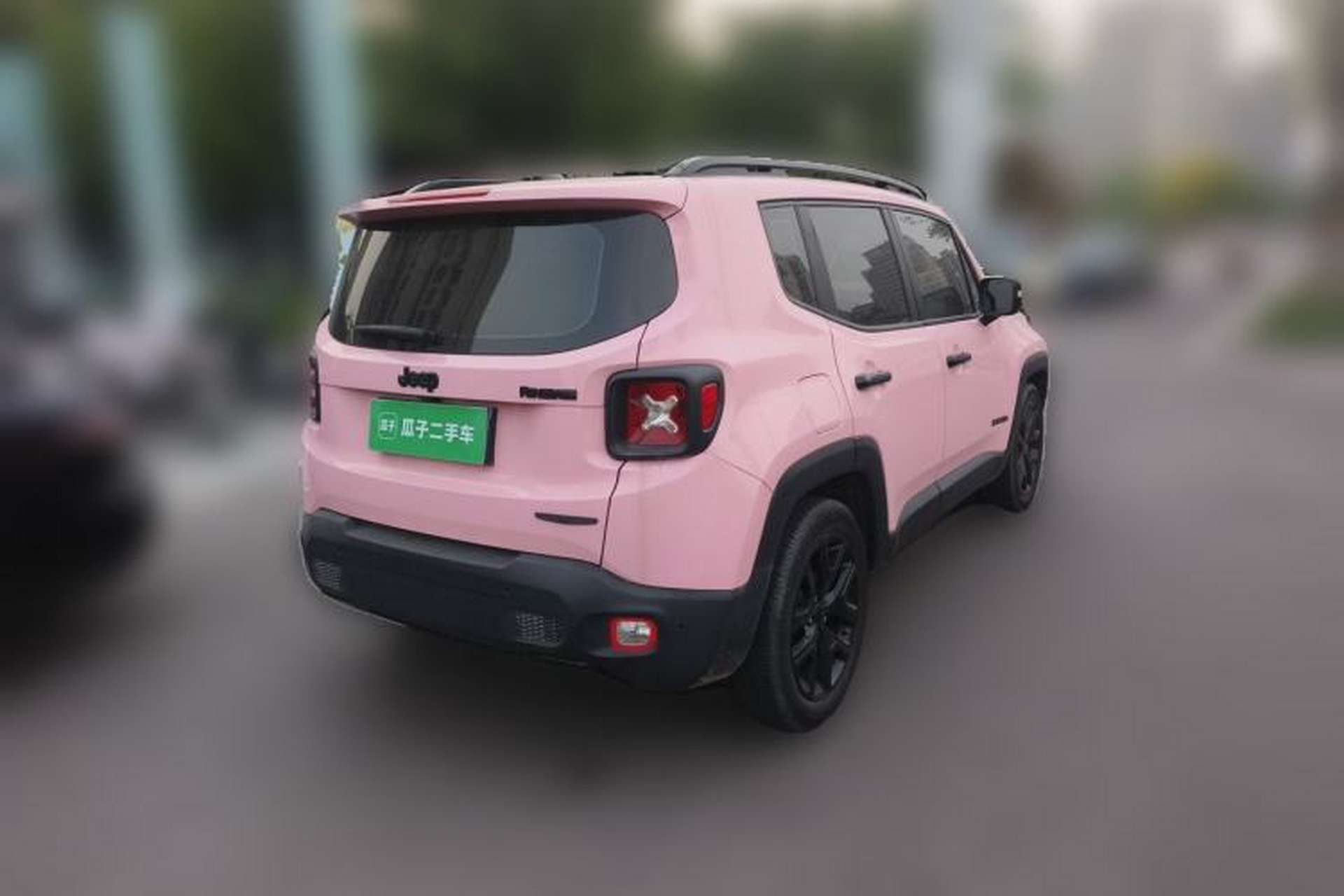 Used Jeep Renegade 2019 220T Automatic Night Eagle Edition Rear Right 45 Deg