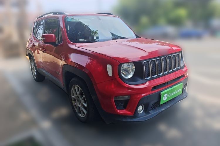 Used Jeep Renegade 2019 220T Automatic Leading Edition Front Right 45 Deg