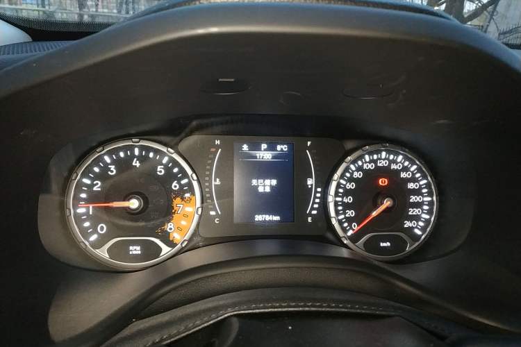 Used Jeep Renegade 2019 220T Automatic Leading Edition Instrument Cluster