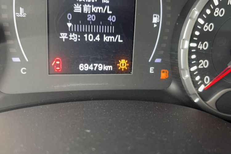Used Jeep Renegade 2019 220T Automatic Standard Edition Odometer Close Up