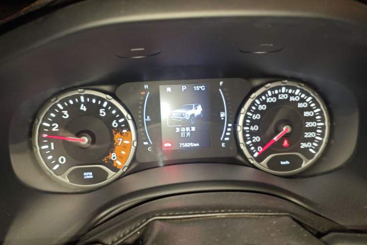 Used Jeep Renegade 2019 220T Automatic Leading Edition Instrument Cluster