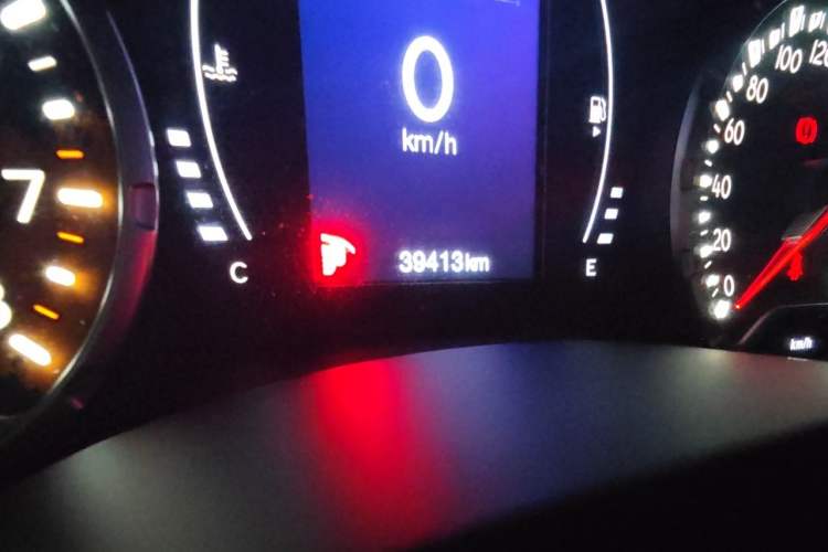 Used Jeep Renegade 2019 220T Automatic Leading Edition Odometer Close Up