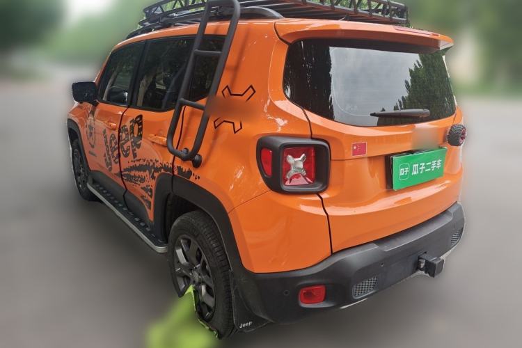 Used Jeep Renegade 2019 220T Automatic Elite Edition Rear Left 45 Deg