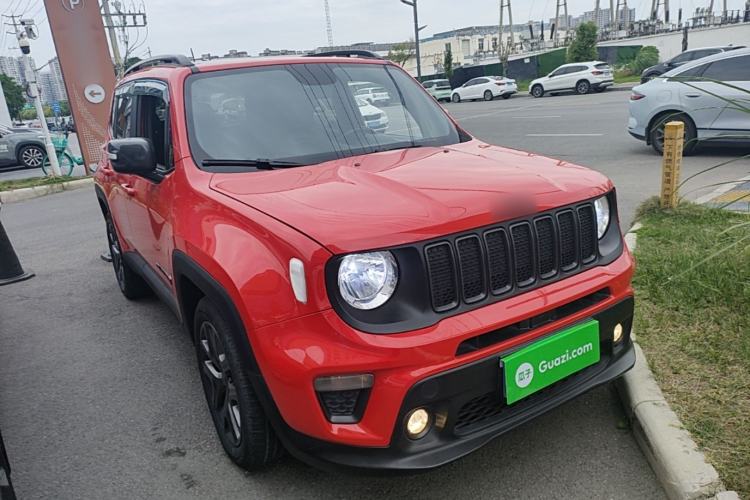 Used Jeep Renegade 2021 220T Automatic 80th Anniversary Edition Front Right 45 Deg