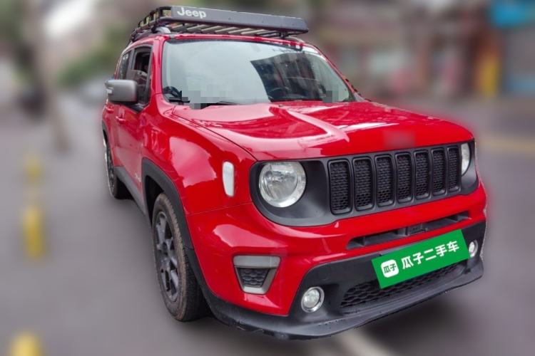 Used Jeep Renegade 2021 220T Automatic Elite Edition Front Right 45 Deg