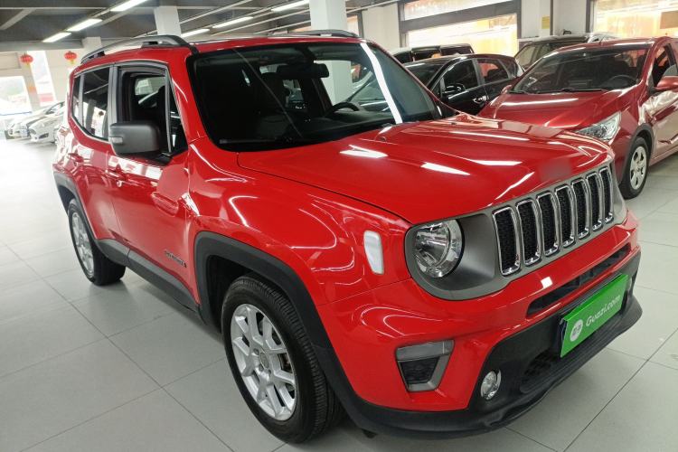 Used Jeep Renegade 2021 220T Automatic Elite Edition Front Right 45 Deg