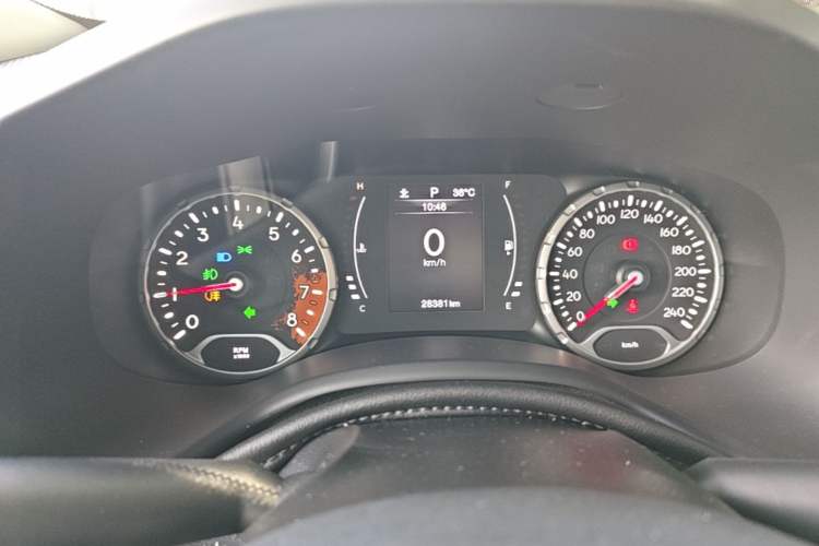Used Jeep Renegade 2021 220T Automatic Elite Edition Instrument Cluster