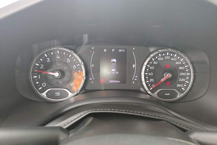 Used Jeep Renegade 2021 220T Automatic 80th Anniversary Edition Instrument Cluster