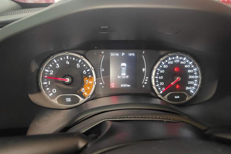 Used Jeep Renegade 2021 220T Automatic Elite Edition Instrument Cluster