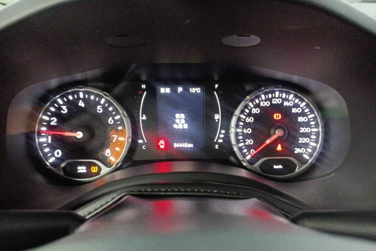 Used Jeep Renegade 2021 220T Automatic Elite Edition Instrument Cluster