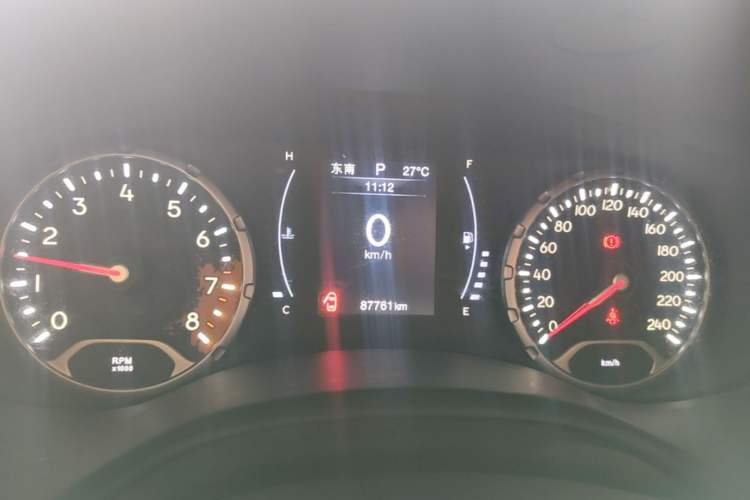 Used Jeep Renegade 2021 220T Automatic 80th Anniversary Edition Instrument Cluster